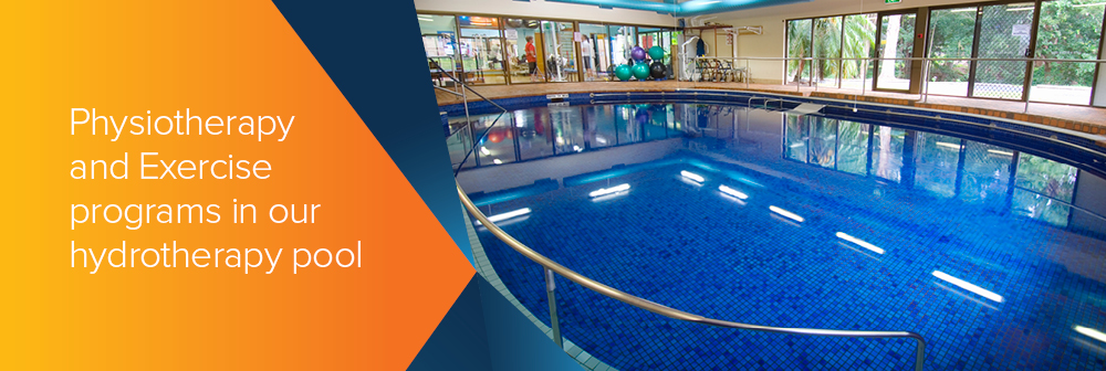 Physiotherapy and Exercise programs in our hydrotherapy pool